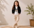 Luxury Girls Waterproof Jacket Set | Boutique Street Style Collection