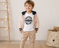 Luxury Boys Quilted Jacket Set | Boutique 3 Piece Outfit