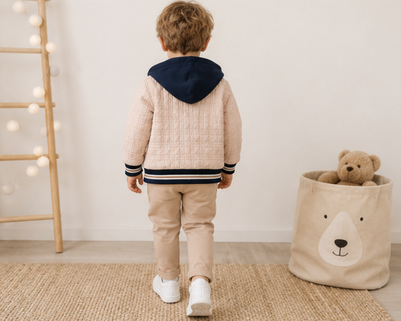 Luxury Boys Quilted Jacket Set | Boutique 3 Piece Outfit